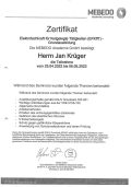 Helbach-Elektrofachkraft-Zertifikat